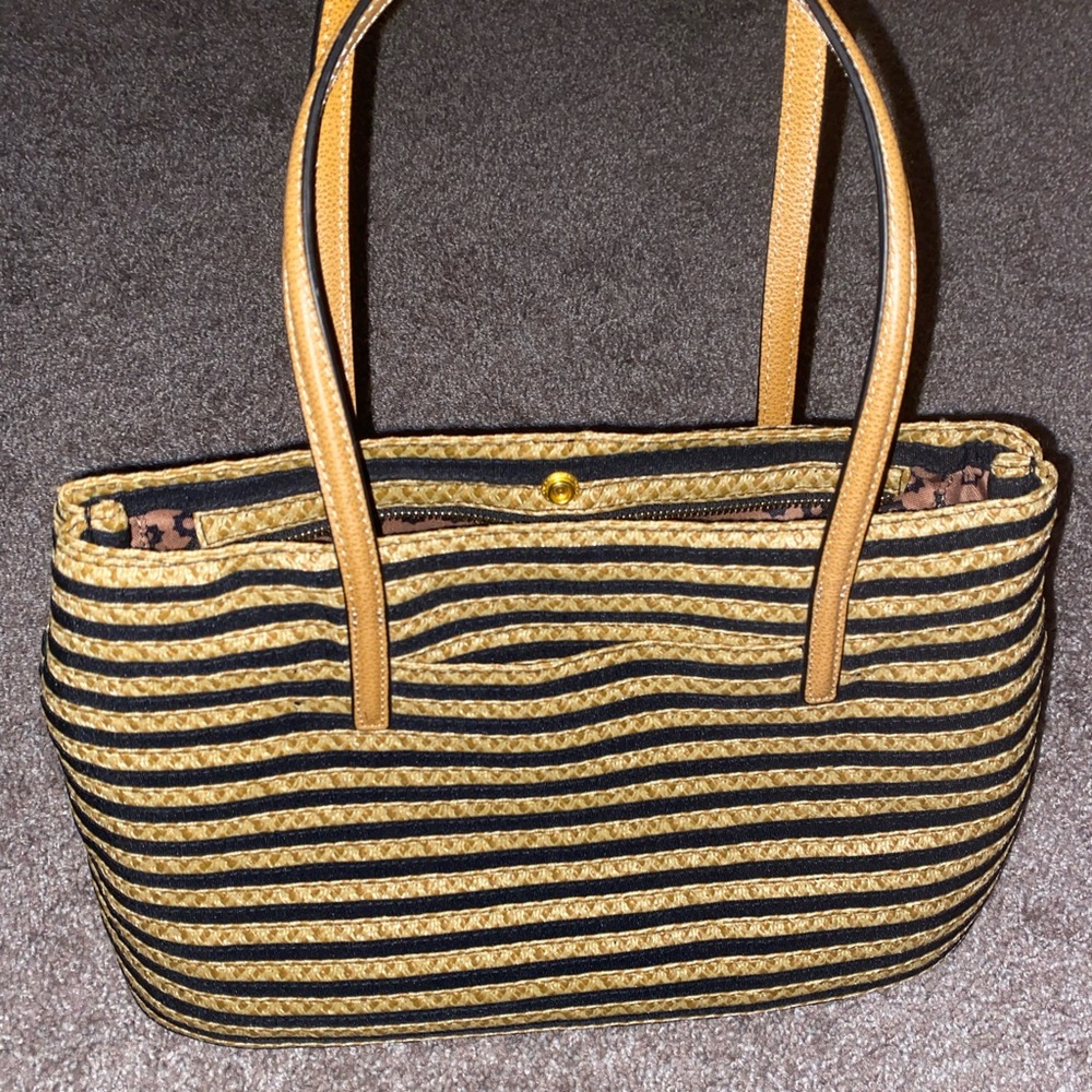 ERIC JAVITS Women’s Squishee Isla Straw Tote Handbag